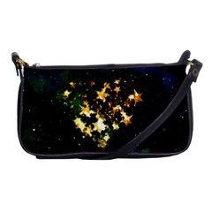 Heart Love Universe Space All Sky Shoulder Clutch Bags by Nexatart