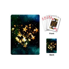 Heart Love Universe Space All Sky Playing Cards (mini)  by Nexatart