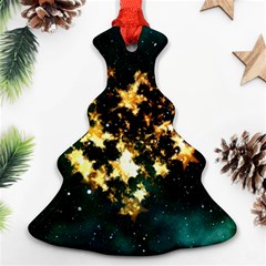 Heart Love Universe Space All Sky Christmas Tree Ornament (two Sides)