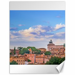 Aerial View Rome Cityscape Canvas 18  X 24   by dflcprints