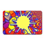 Embroidery Dab Color Spray Magnet (Rectangular) Front