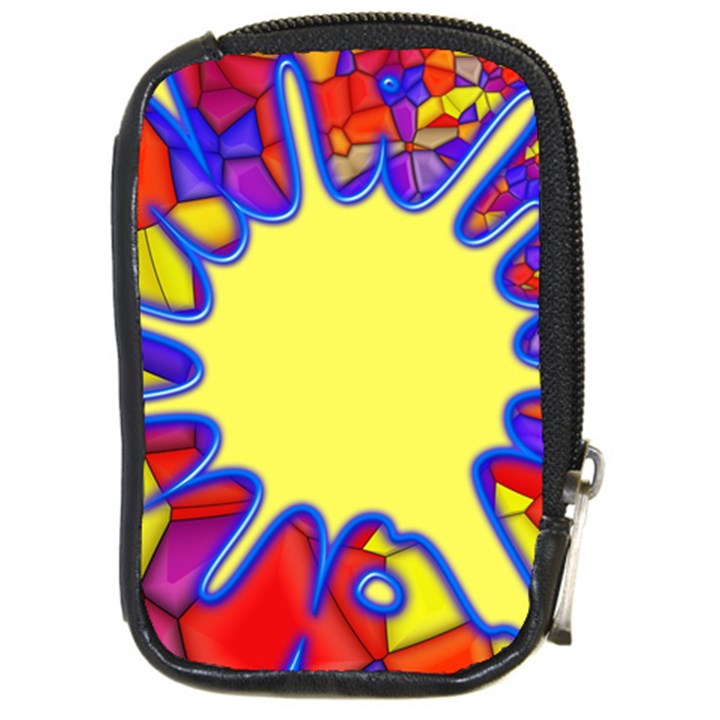 Embroidery Dab Color Spray Compact Camera Cases