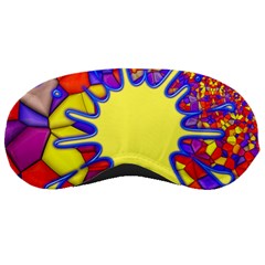 Embroidery Dab Color Spray Sleeping Masks by Nexatart