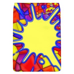 Embroidery Dab Color Spray Flap Covers (l)  by Nexatart