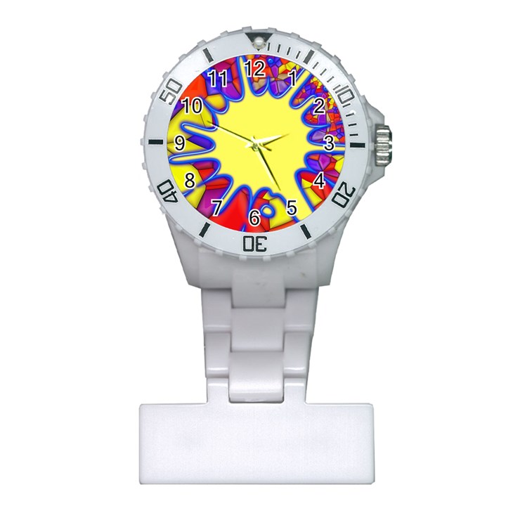 Embroidery Dab Color Spray Plastic Nurses Watch