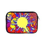 Embroidery Dab Color Spray Apple MacBook Pro 15  Zipper Case Front