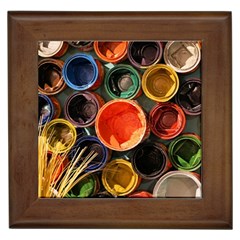 Color Box Colorful Art Artwork Framed Tiles by Nexatart