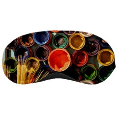 Color Box Colorful Art Artwork Sleeping Masks by Nexatart