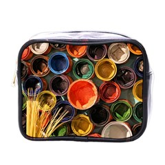 Color Box Colorful Art Artwork Mini Toiletries Bags by Nexatart