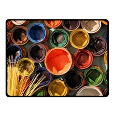 Color Box Colorful Art Artwork Fleece Blanket (small) by Nexatart