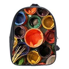 Color Box Colorful Art Artwork School Bag (xl) by Nexatart