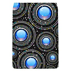 Background Abstract Glossy Blue Flap Covers (s)  by Nexatart