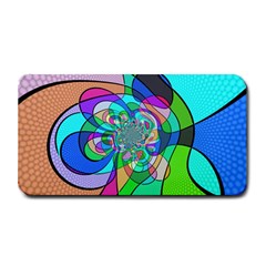 Retro Wave Background Pattern Medium Bar Mats by Nexatart