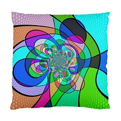 Retro Wave Background Pattern Standard Cushion Case (one Side) by Nexatart