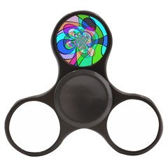 Retro Wave Background Pattern Finger Spinner