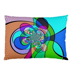 Retro Wave Background Pattern Pillow Case (two Sides) by Nexatart