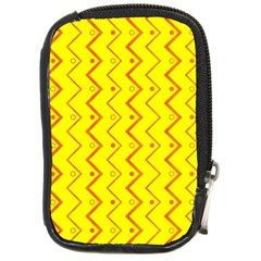 Yellow Background Abstract Compact Camera Cases