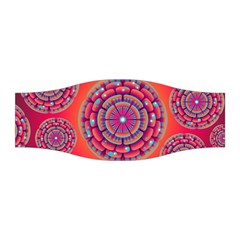 Floral Background Texture Pink Stretchable Headband by Nexatart