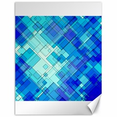 Abstract Squares Arrangement Canvas 18  X 24   by Nexatart