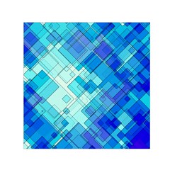 Abstract Squares Arrangement Small Satin Scarf (square) by Nexatart