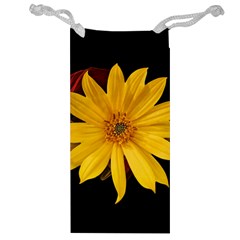 Sun Flower Blossom Bloom Particles Jewelry Bags by Nexatart