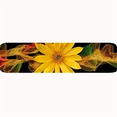 Sun Flower Blossom Bloom Particles Large Bar Mats by Nexatart