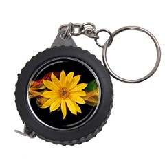 Sun Flower Blossom Bloom Particles Measuring Tape by Nexatart