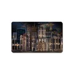 Architecture City Home Window Magnet (name Card) by Nexatart