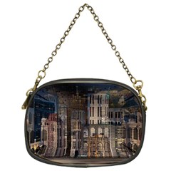 Architecture City Home Window Chain Purses (one Side)  by Nexatart