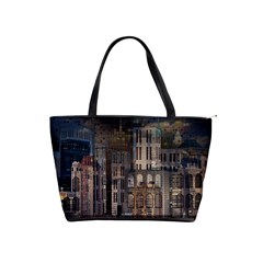 Architecture City Home Window Shoulder Handbags by Nexatart