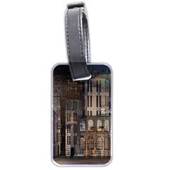 Architecture City Home Window Luggage Tags (two Sides) by Nexatart