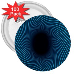 Background Spiral Abstract Pattern 3  Buttons (100 Pack)  by Nexatart