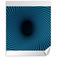 Background Spiral Abstract Pattern Canvas 16  X 20   by Nexatart