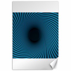 Background Spiral Abstract Pattern Canvas 24  X 36  by Nexatart