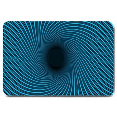 Background Spiral Abstract Pattern Large Doormat  by Nexatart