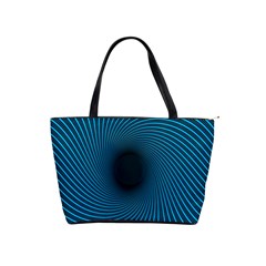 Background Spiral Abstract Pattern Shoulder Handbags by Nexatart