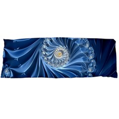 Blue Fractal Abstract Spiral Body Pillow Case Dakimakura (two Sides)