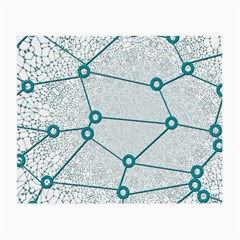 Network Social Abstract Small Glasses Cloth by Nexatart