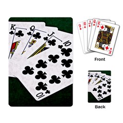 Poker Hands   Royal Flush Clubs Playing Card by FunnyCow