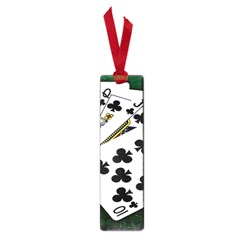 Poker Hands   Royal Flush Clubs Small Book Marks by FunnyCow