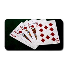 Poker Hands   Royal Flush Diamonds Medium Bar Mats by FunnyCow