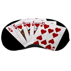 Poker Hands   Royal Flush Hearts Sleeping Masks by FunnyCow