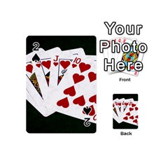 Poker Hands   Royal Flush Hearts Playing Cards 54 (mini)  by FunnyCow