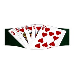 Poker Hands   Royal Flush Hearts Stretchable Headband by FunnyCow