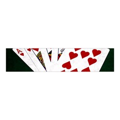 Poker Hands   Royal Flush Hearts Velvet Scrunchie by FunnyCow