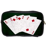 Poker Hands   Straight Flush Diamonds Toiletries Bags Front