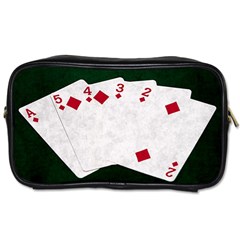 Poker Hands   Straight Flush Diamonds Toiletries Bags 2-side by FunnyCow