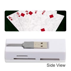 Poker Hands   Straight Flush Diamonds Memory Card Reader (stick)  by FunnyCow