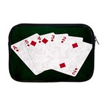 Poker Hands   Straight Flush Diamonds Apple MacBook Pro 17  Zipper Case Front