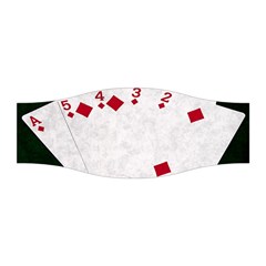 Poker Hands   Straight Flush Diamonds Stretchable Headband by FunnyCow